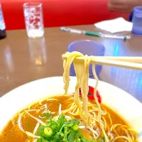 Snapdishの料理写真:ランの後の徳島ラーメン|Nobuko  Kawanishiさん