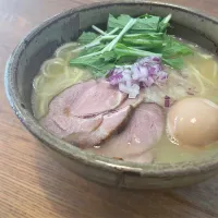 Snapdishの料理写真:鶏白湯ラーメン|いがをさん