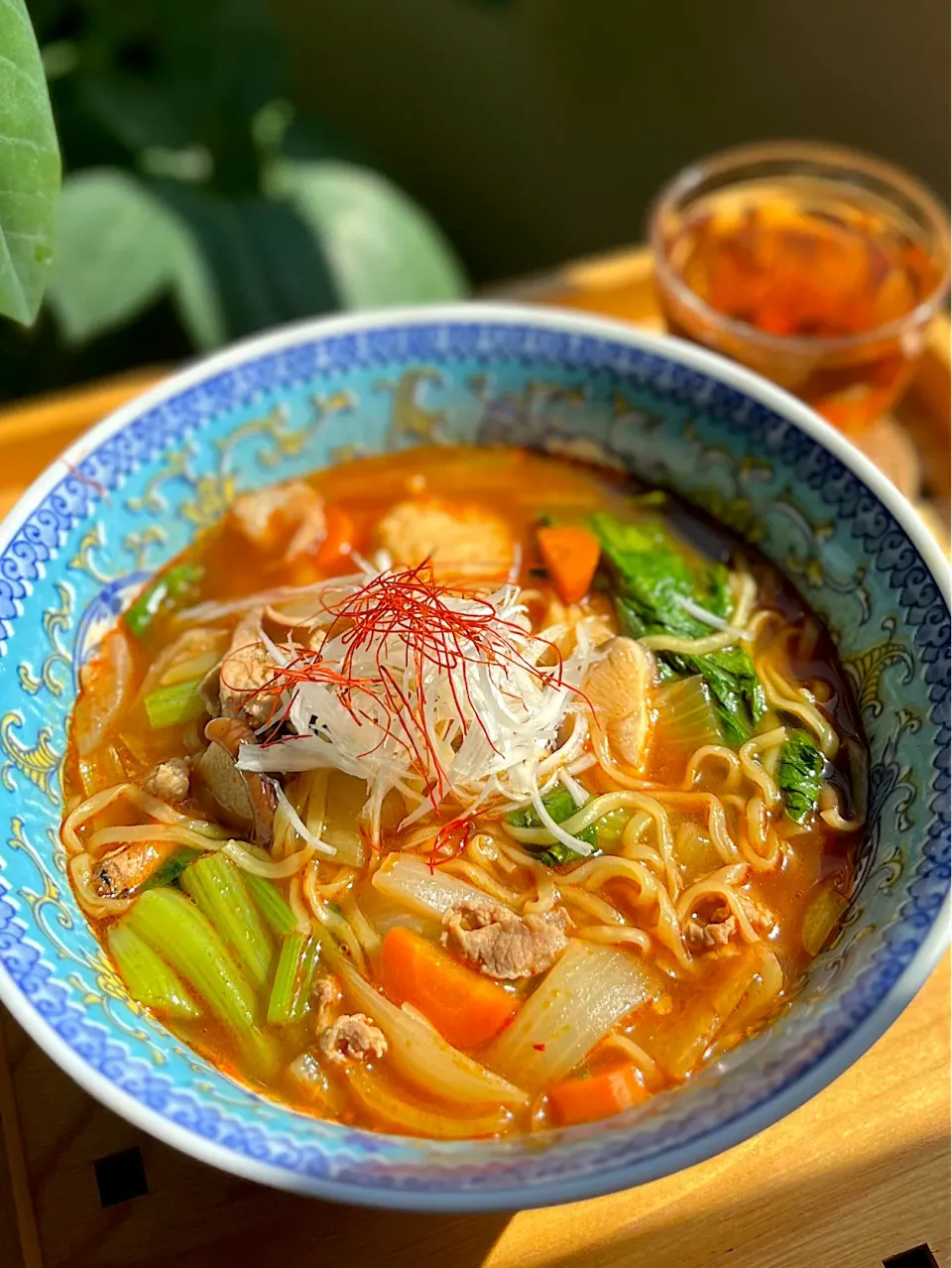 Snapdishの料理写真:麻辣火鍋麺🌶️ Spicy Hotpot Noodles|アッコちゃん✨さん