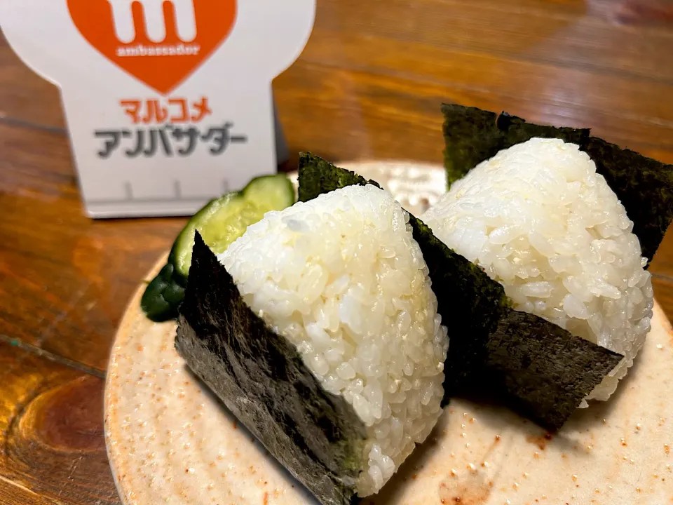 Snapdishの料理写真:塩糀おにぎり🍙|n_nさん