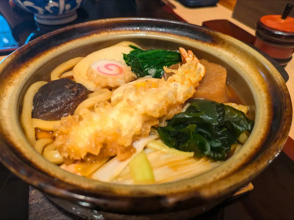 鍋焼きうどん|しあるさん