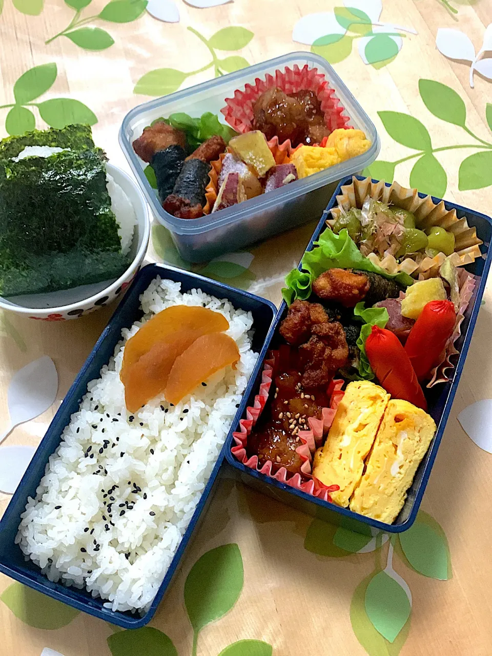 Snapdishの料理写真:お弁当164個目+1|ヘパリン2.5さん