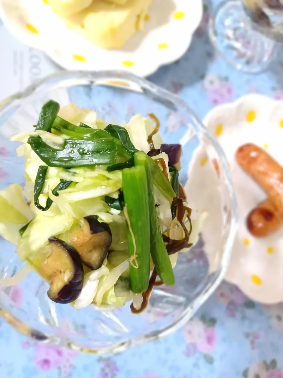 キャベツと色々野菜の酢の物ﾟ+.ヽ(≧▽≦)ﾉ.+ﾟ|ぽんすけさん