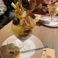 Snapdishの料理写真:和栗パフェ