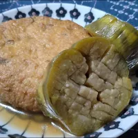 Snapdishの料理写真:がんもどきと緑なすの煮物|よっちびやばんぶーさん