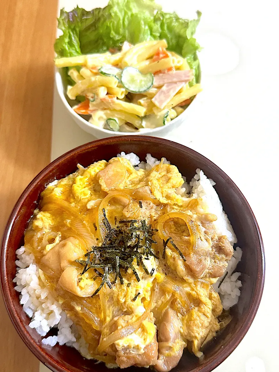 Snapdishの料理写真:親子丼献立|besさん