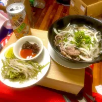 Snapdishの料理写真:UMA UMA BUNBO🌈ベトナム麺料理|dabasyuさん