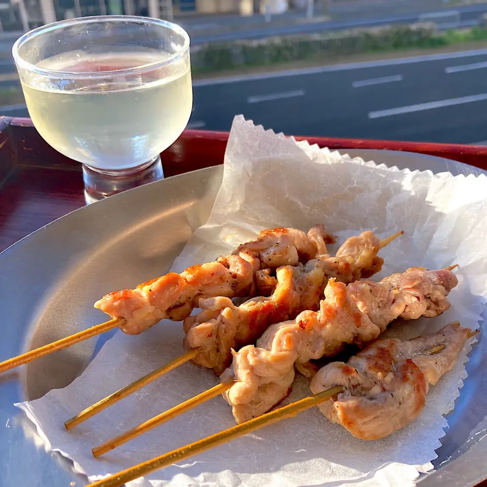 朝から焼き鳥で一杯|Kさん