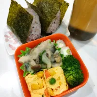 Snapdishの料理写真:旦那朝弁当|ルルさん