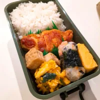 Snapdishの料理写真:韓国風チキン弁当🌷|きゅーさん