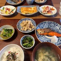 Snapdishの料理写真:休日の朝昼ごはん|junjun86さん