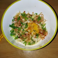 Snapdishの料理写真:釜玉うどん|るかぱぱさん