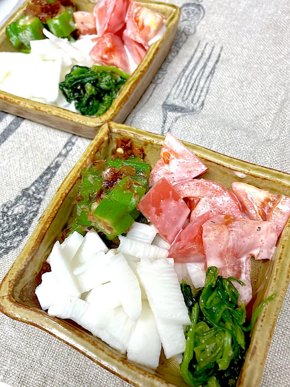 Snapdishの料理写真:今日のネバネバ|豆柴さん