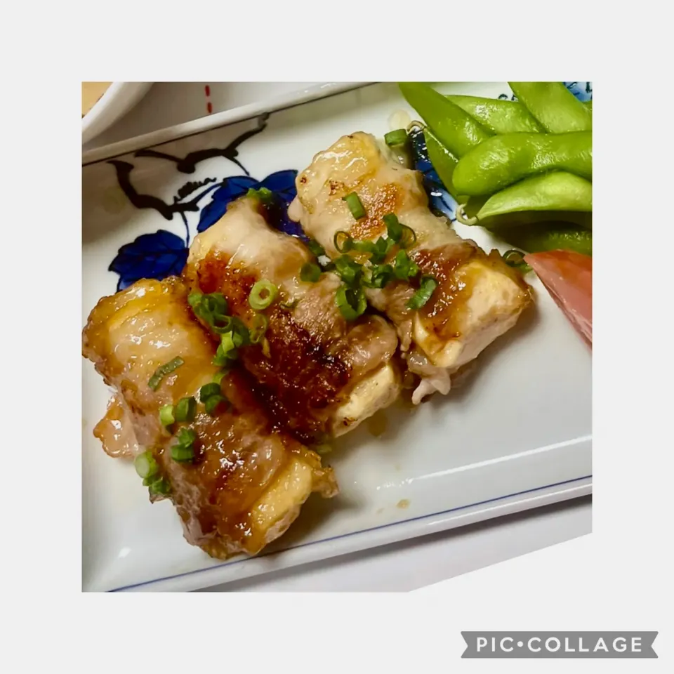 Snapdishの料理写真:豆腐の肉巻き|okeiko🎶さん