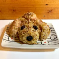 Snapdishの料理写真:ワンちゃんおにぎり🐶|みっこちゃんさん