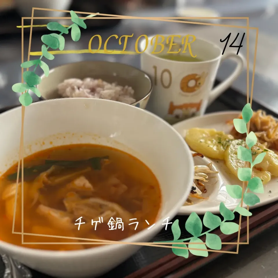 チゲ鍋ランチ|いのっちさん