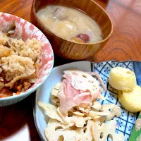 Snapdishの料理写真:昼ごはん| くまとらさん