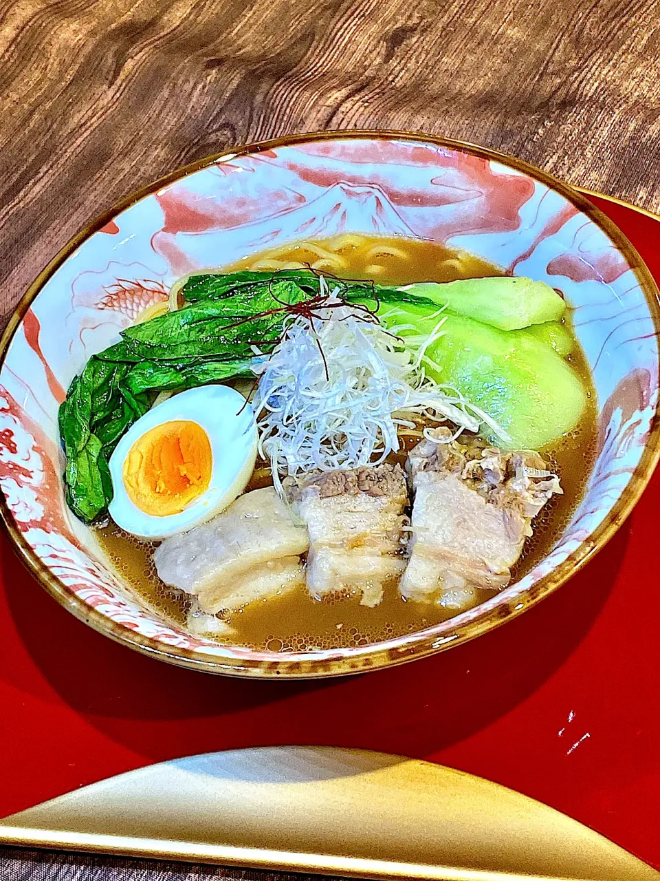 塩豚チャーシュー＆豚骨醤油ラーメン|鬼百合さん