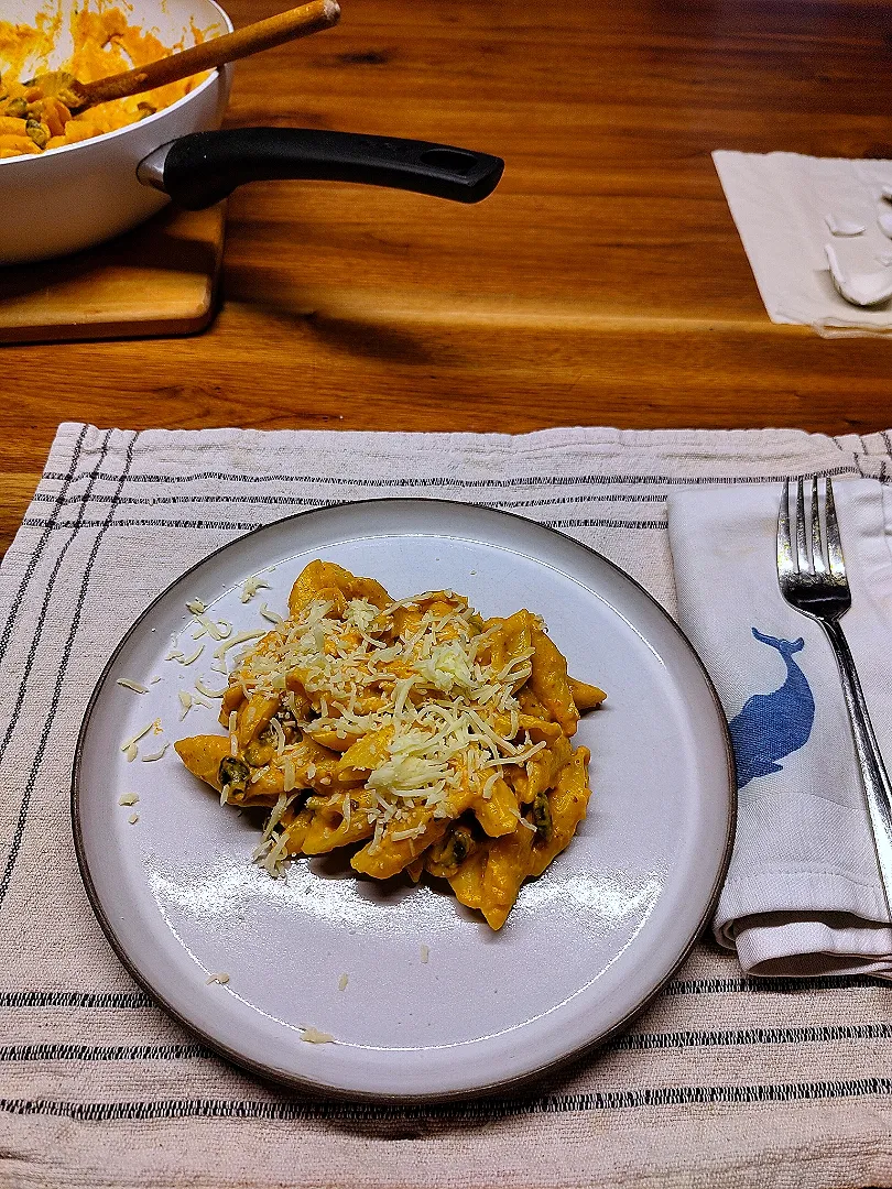 Snapdishの料理写真:Pumpkin pasta|Vera Andrianova Forwerkさん