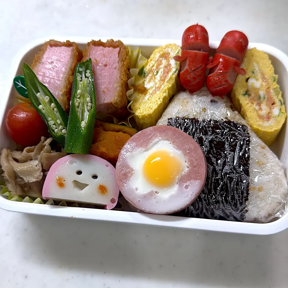 2024年10月15日　オレ弁当♪おにぎり🍙|クッキングおやぢさん