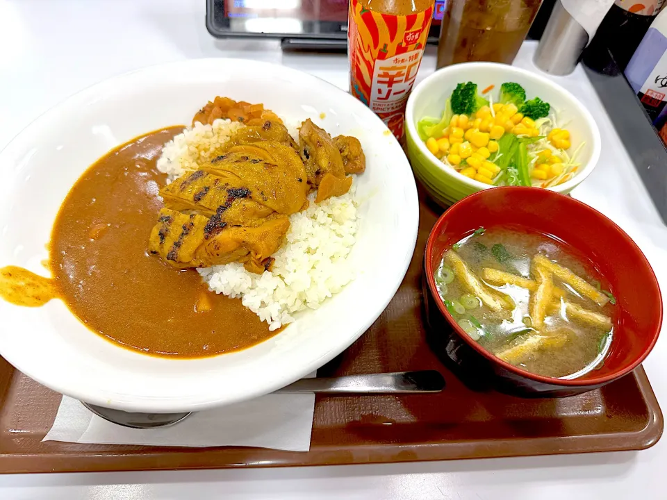 やわらかチキンカレー＋サラダセット|tkeakirさん