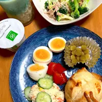 Snapdishの料理写真:今日の朝ごはん。|くのっちさん