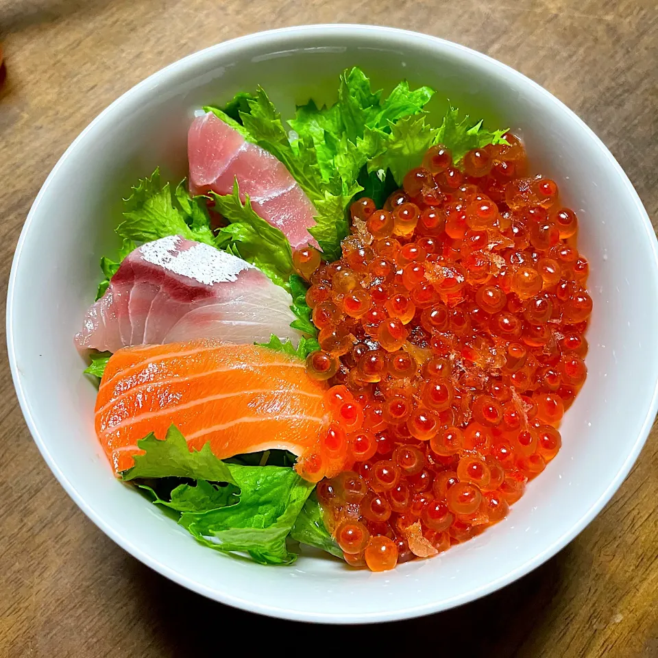 海鮮丼|ひだまり農園さん