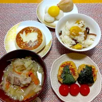 Snapdishの料理写真:お月見ご飯🎑|Kahoさん