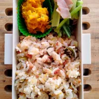 Snapdishの料理写真:中3長女に捧ぐお弁当|pigmegさん