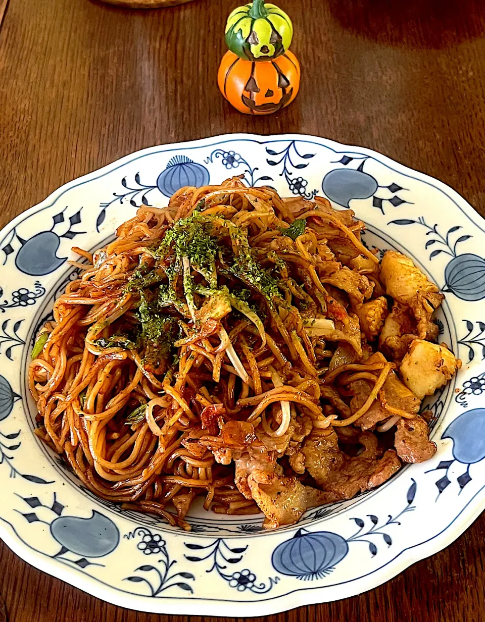 Snapdishの料理写真:ランチ♯焼きそば|小松菜さん