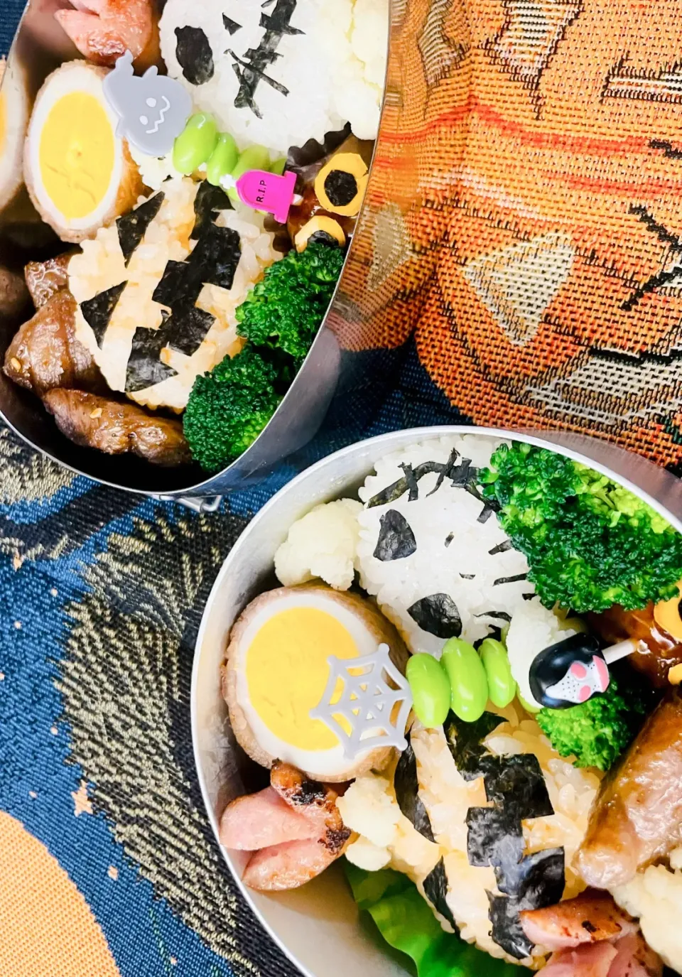 ハロウィン🎃お弁当|男子4人ごはんさん