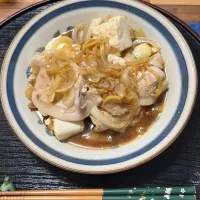 Snapdishの料理写真:豚肉豆腐| くろさん