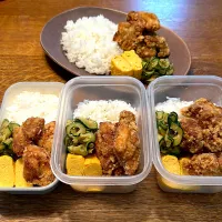 Snapdishの料理写真:みんなお弁当|tenoaさん