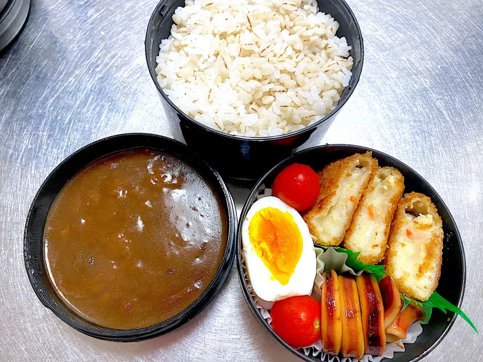 カレーお弁当🍛|Ponoさん