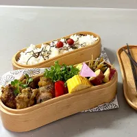 Snapdishの料理写真:お弁当| sasori595さん