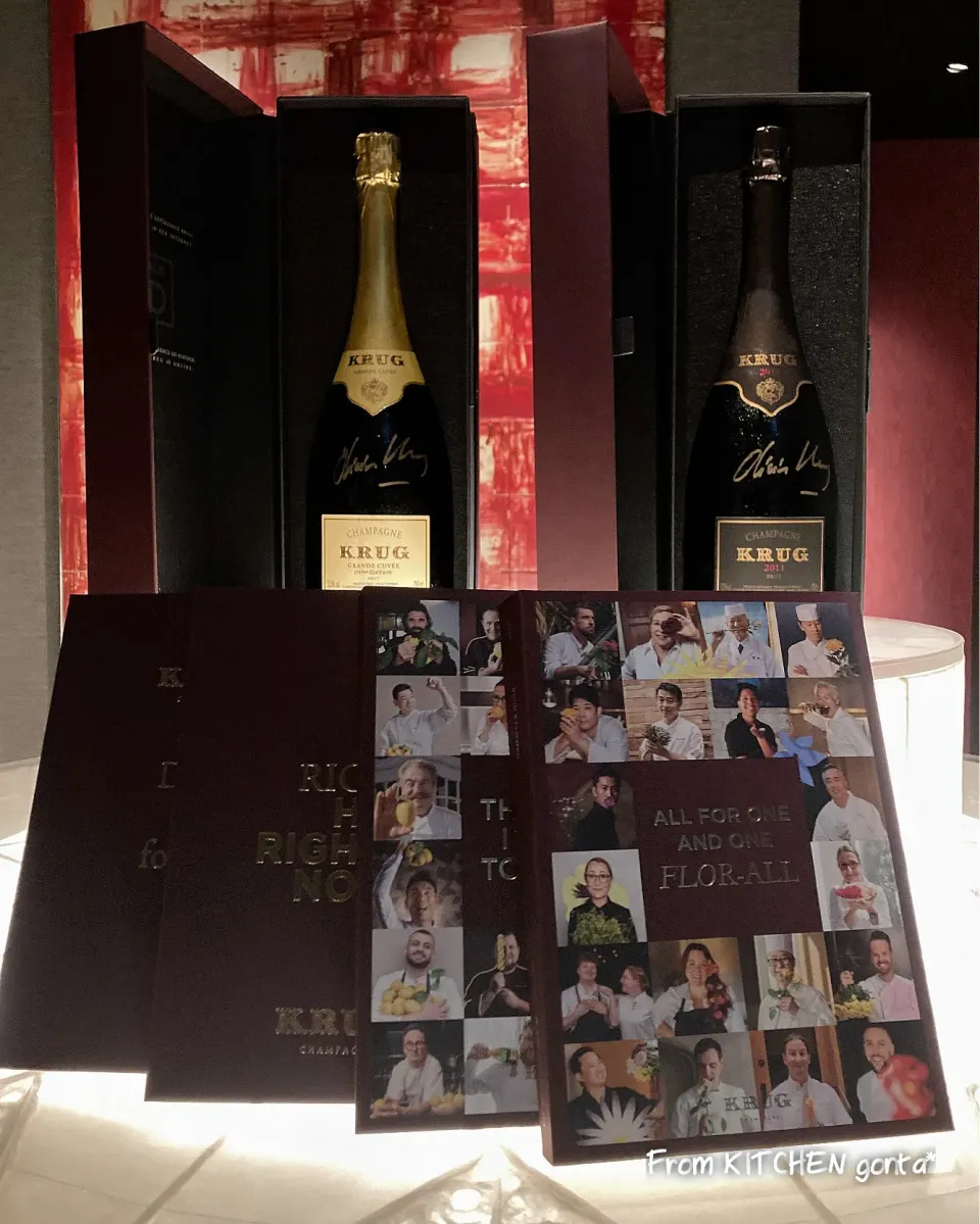 Snapdishの料理写真:KRUG champagneテイスティングイベント|gonta*さん