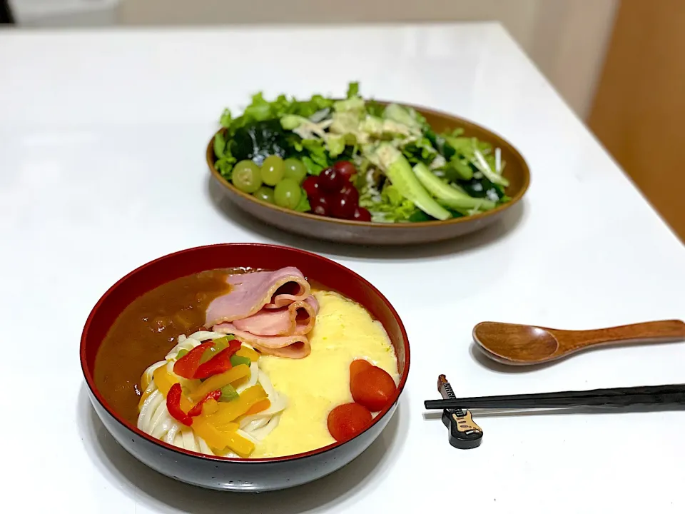 チーズカレーうどん🧀🫕|マニラ男さん