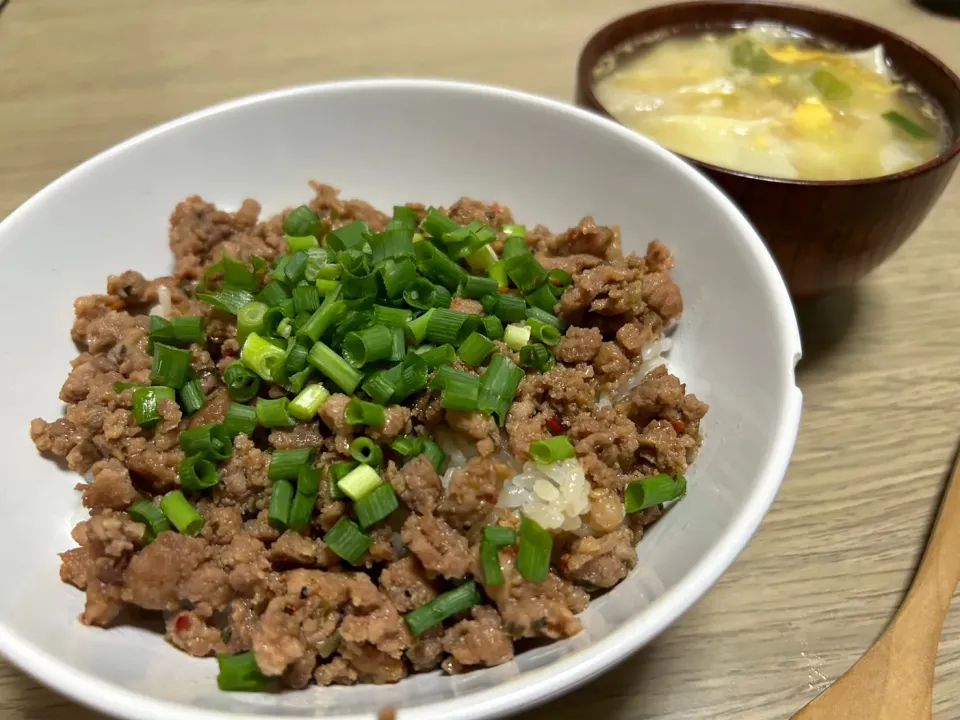 ひき肉焼肉丼|seiko Oさん