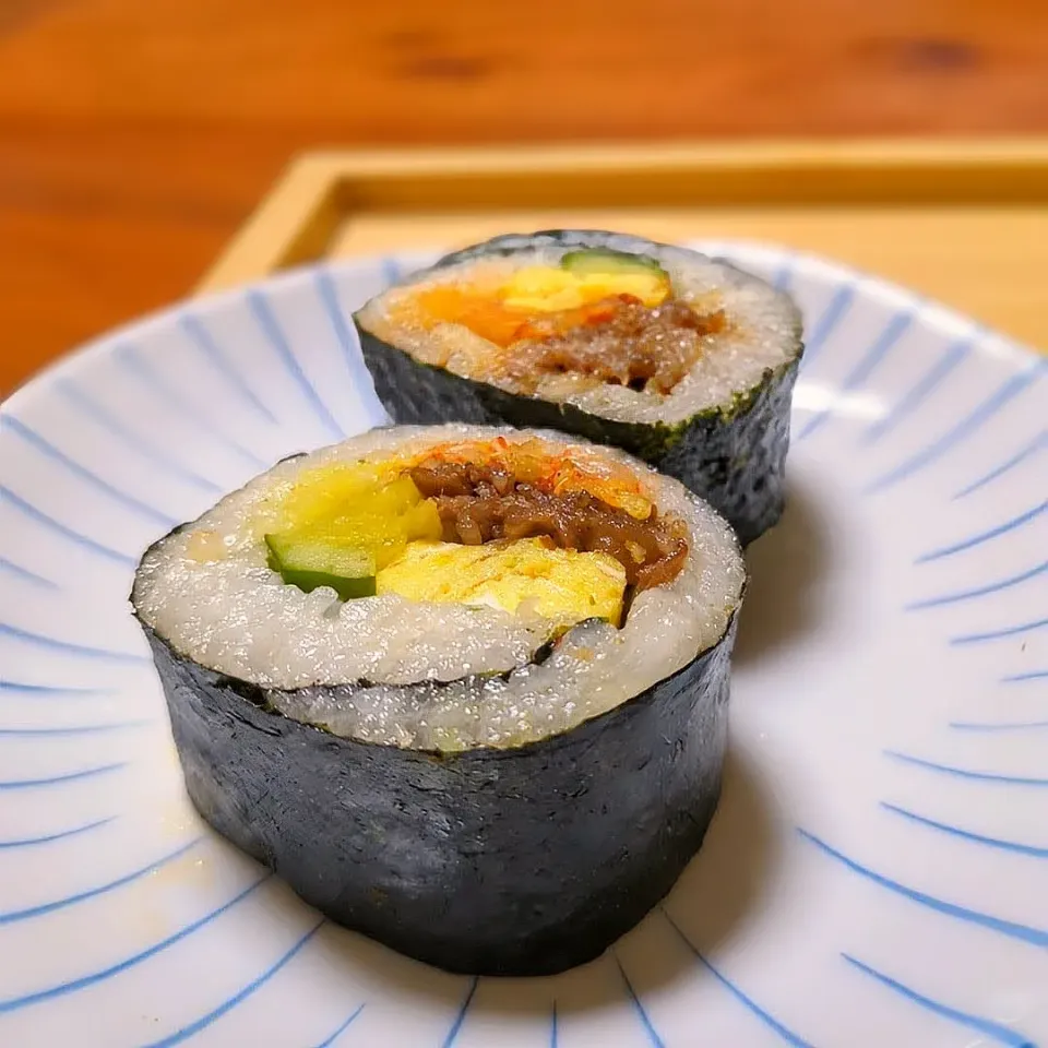 プルコギキンパ🇰🇷|森のごはん屋さんさん