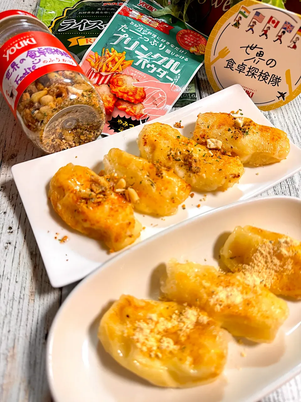 ライスペーパーでマッシュポテトとチーズの包み焼き🧀|🌺🌺Foodie🌺🌺さん