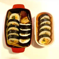 Snapdishの料理写真:キンパ弁当|emkさん