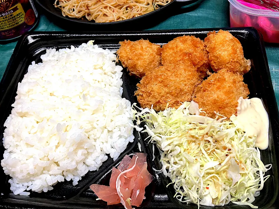 ローソンの半額店内作り弁当【ホタテフライ弁当】|🐈⸒⸒⸒⸒つるのダンス🐈🐾さん