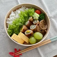 Snapdishの料理写真:お野菜の肉巻き弁当|Hitomiさん