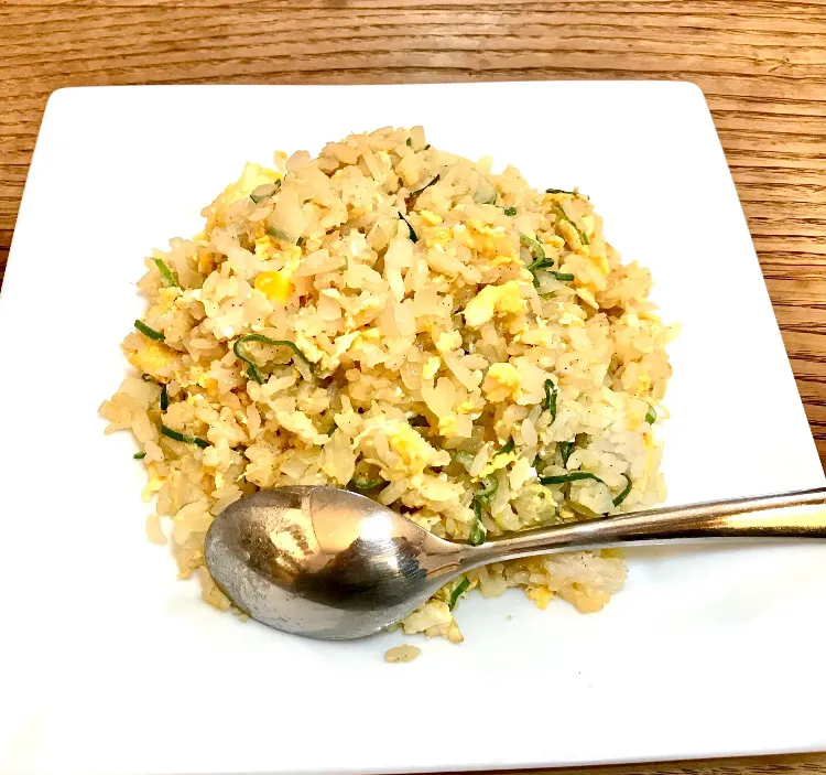 大谷選手のホームランを見ながら
「炒飯&はるさめ野菜スープde昼ごはん」💦・・|ばくあんしゃさん