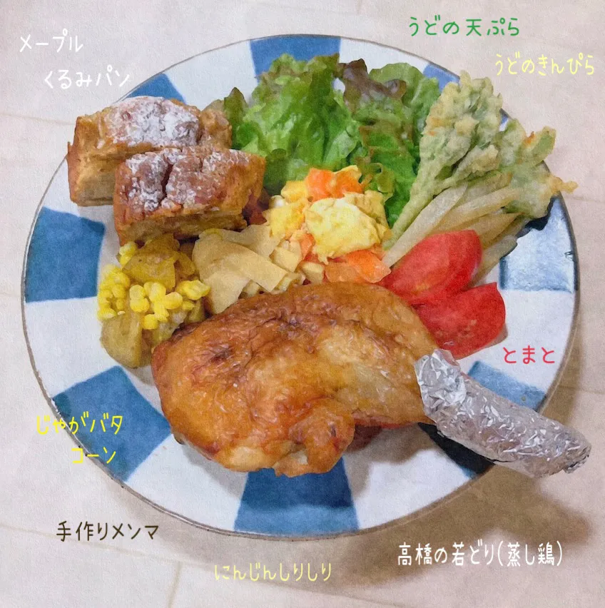 Snapdishの料理写真:チキンプレート🍗|nacchan♪さん