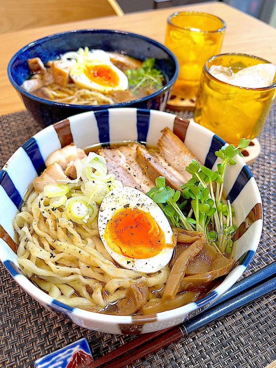 Snapdishの料理写真:自家製醤油ラーメン|ラゴさん。さん