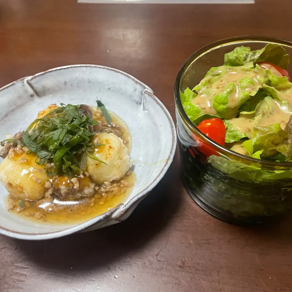 Snapdishの料理写真:里芋のそぼろあん|あーさん