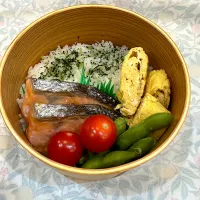 Snapdishの料理写真:秋鮭のお弁当|Tsugumiさん