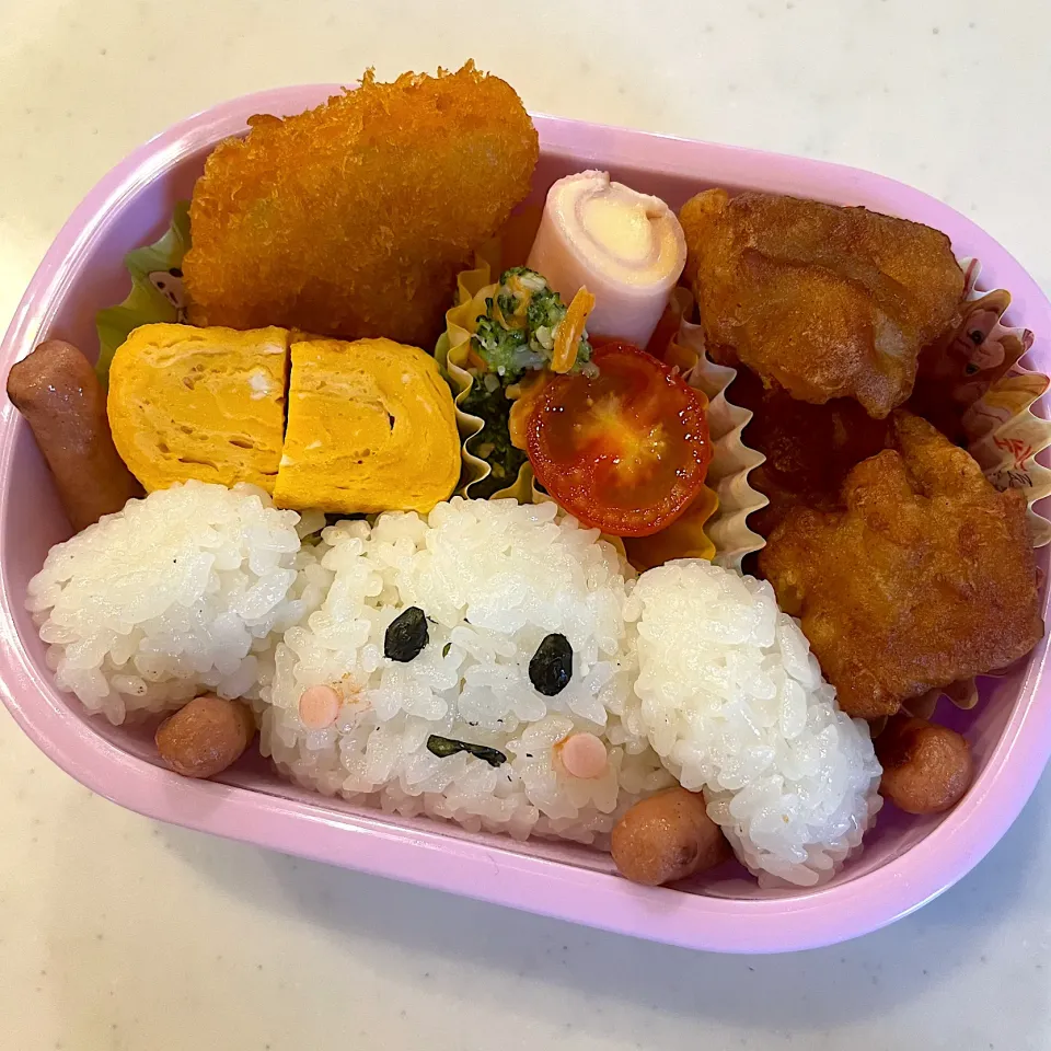 Snapdishの料理写真:2024.10.17 (木) 次女の遠足お弁当🍱|あっきーよさん