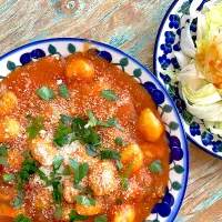 Snapdishの料理写真:Gnocchi Bolognese|Ana Kaliaさん